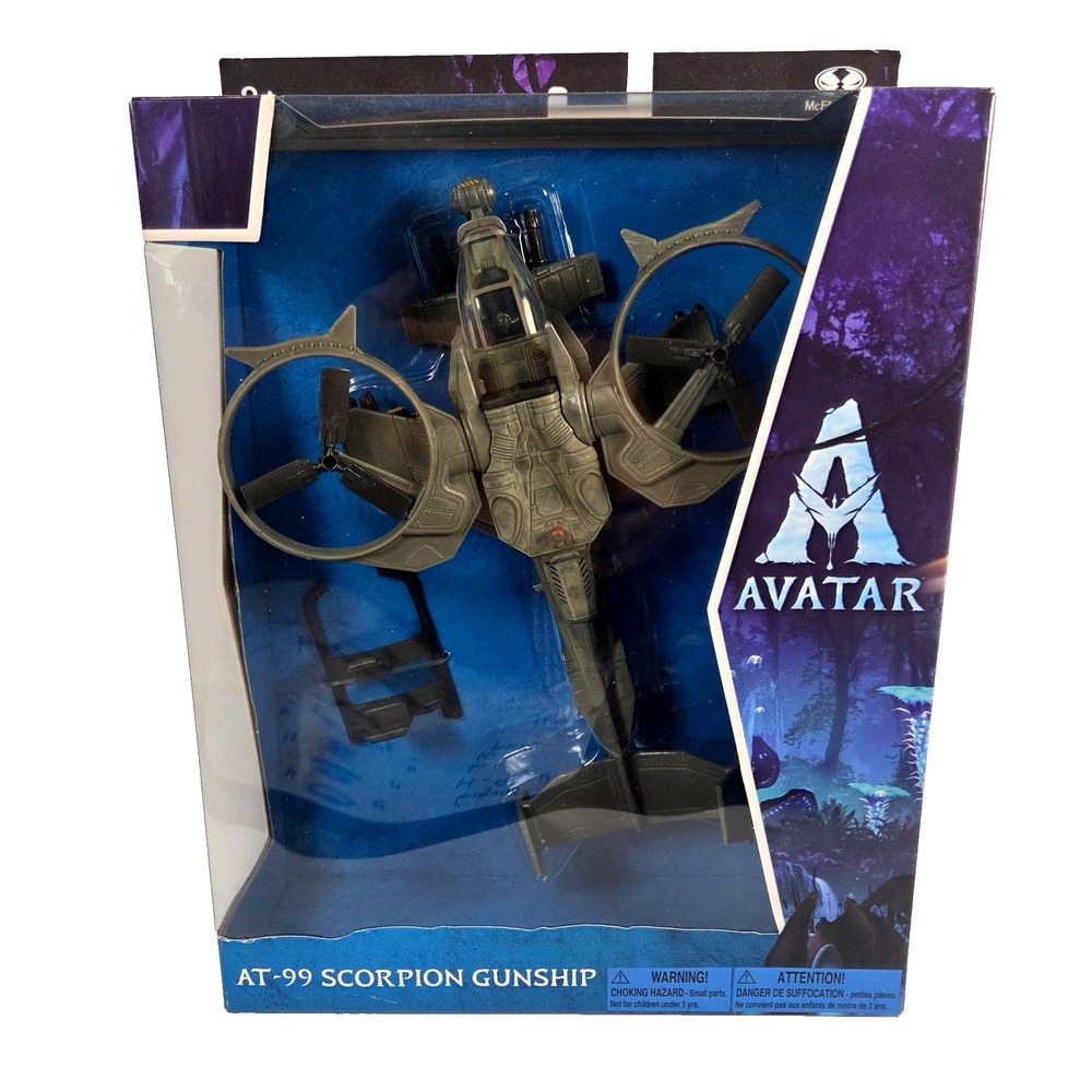McFarlane Avatar AT-99 Scorpion Gunship World of Pandora Vehicle New Sealed